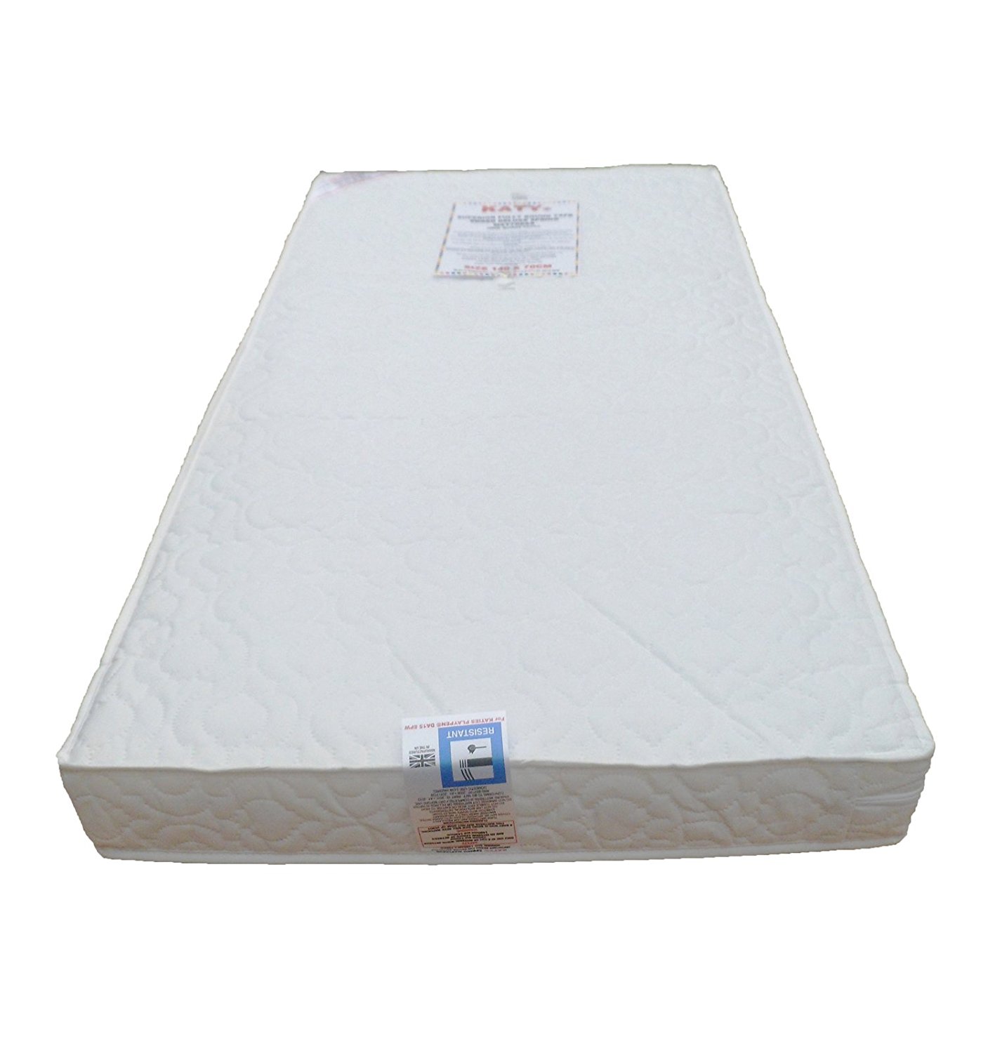 KATY® Superior Deluxe Spring Cot Bed-Junior Bed Sprung Mattress
