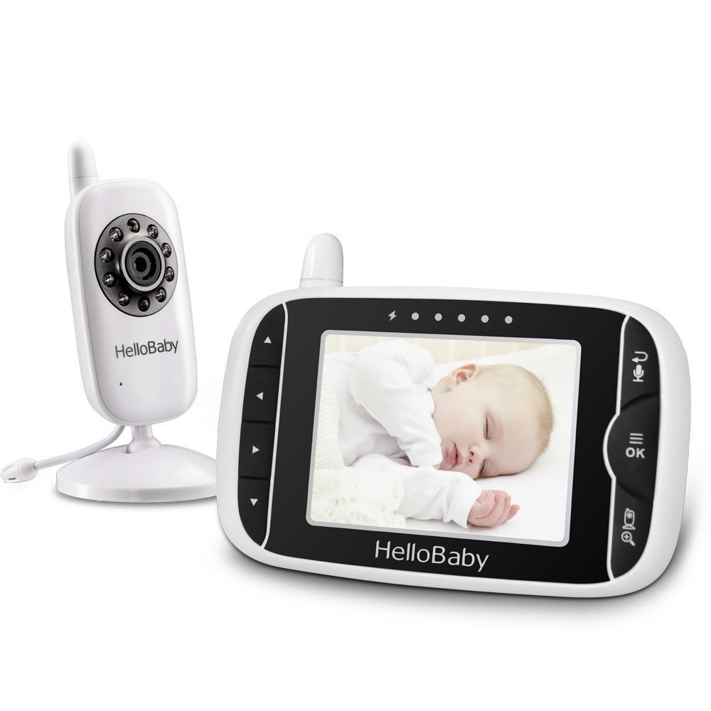 HelloBaby HB32 Wireless Video Baby Monitor with Digital Camera