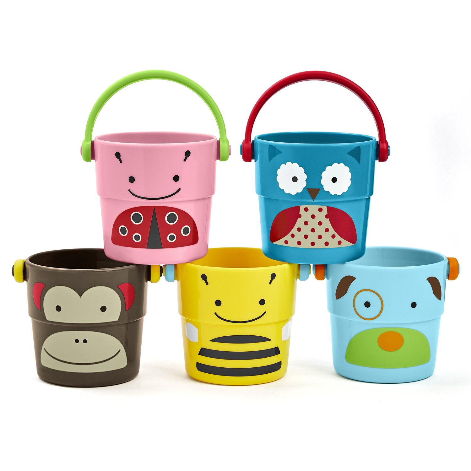 Skip Hop Zoo Stack and Pour Buckets