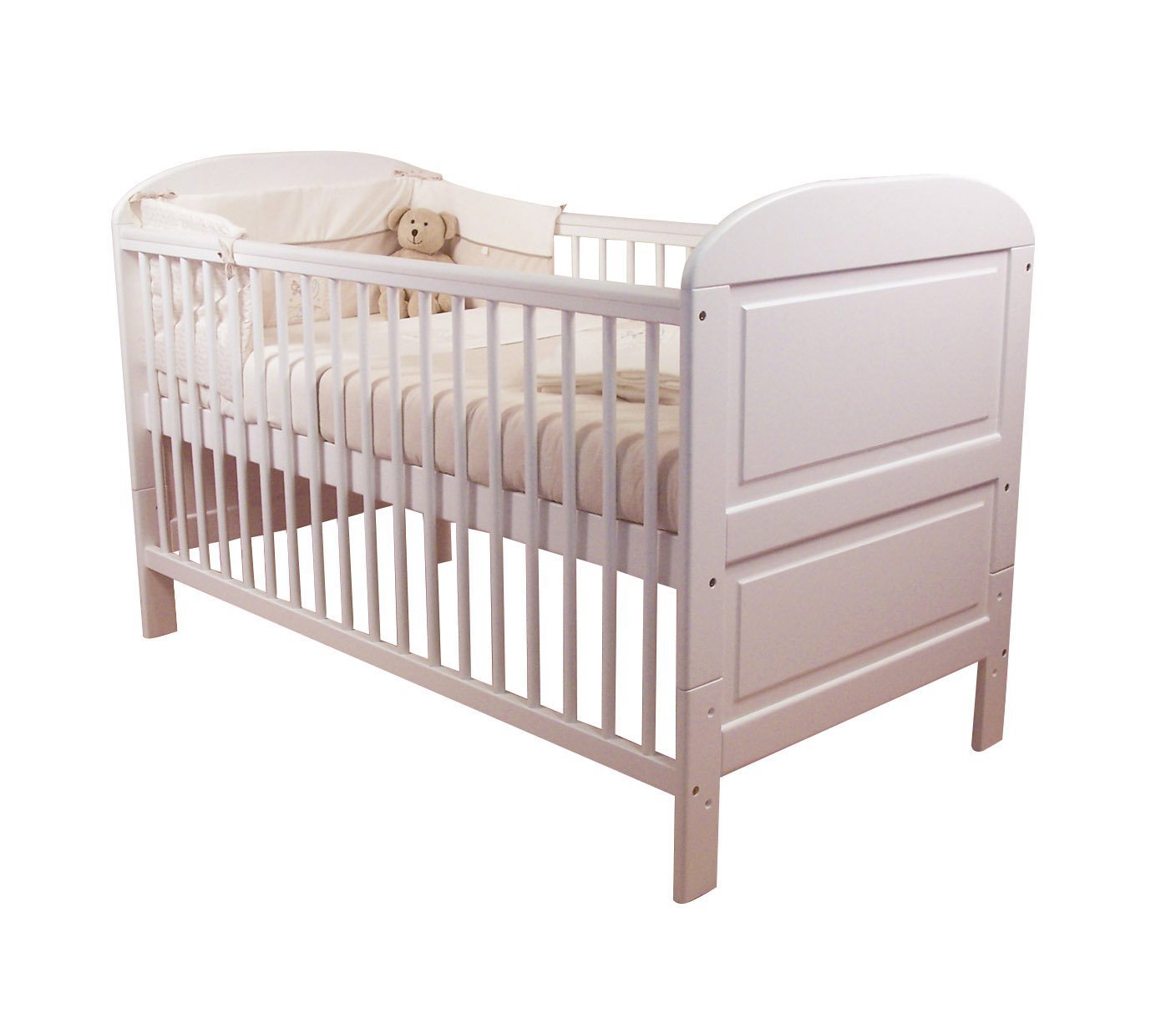 East Coast Angelina Cot Bed (White)